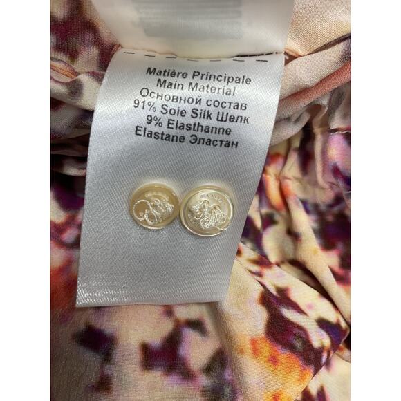 Isabel Marant 'Gelina' Pink Silk Top Size 42 - Picture 5 of 5